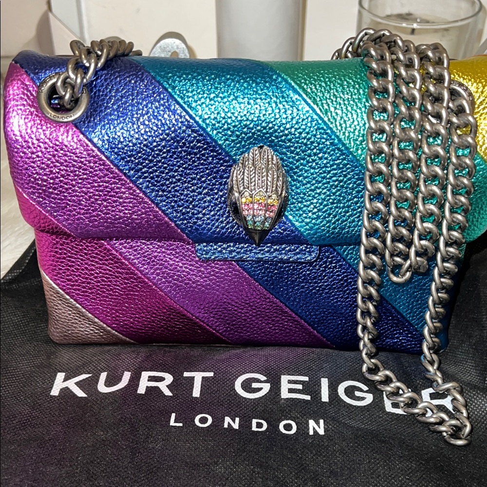 Kurt Geiger Vibrant Metallic Crossbody Bag